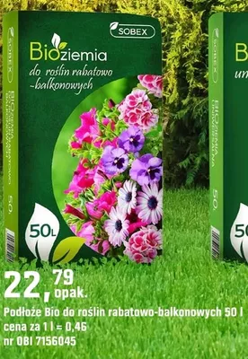 Podłoże Bio do roślin rabatowo-balkonowych promocja w OBI