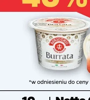 Ser Burrata Auricchio promocja w Netto