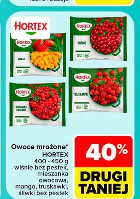 Owoce mrożone mieszanka owocowa Hortex promocja w Carrefour