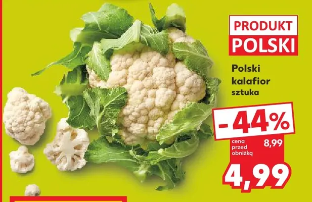 Kalafior polski promocja w Kaufland