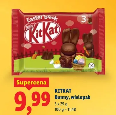 Bunny, wielopak promocja w Lidl