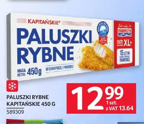 Paluszki rybne Kapitańskie Abramczyk promocja w Selgros
