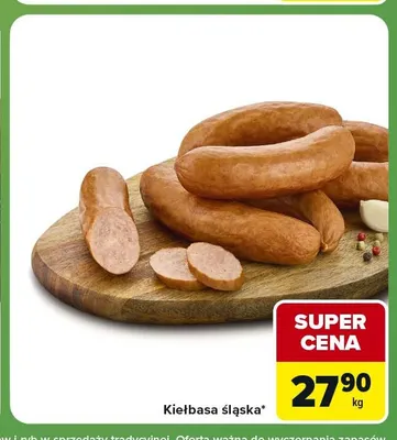 Kiełbasa śląska promocja w Carrefour Express