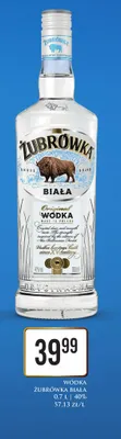 Wódka Żubrówka Biała promocja w Dino