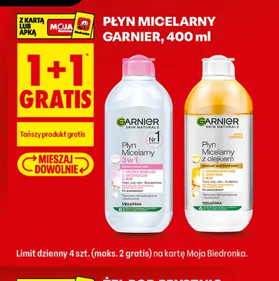 Płyn micelarny z olejkiem Garnier promocja w Biedronka