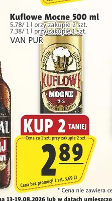 Piwo Kuflowe Mocne promocja w Prim Market