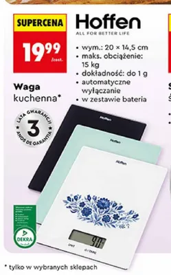 Waga kuchenna Hoffen promocja w Biedronka