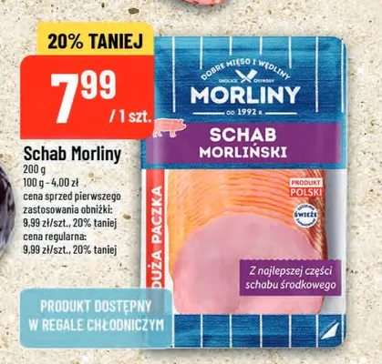 Schab Morliny promocja w POLOmarket