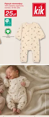 Pajacyk niemowlęcy promocja w KiK