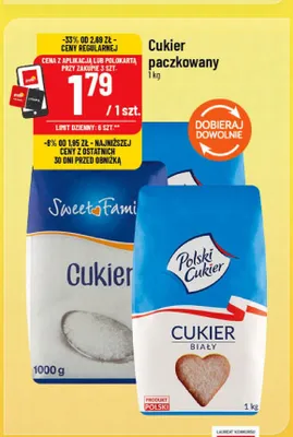 Cukier biały Polski promocja w POLOmarket