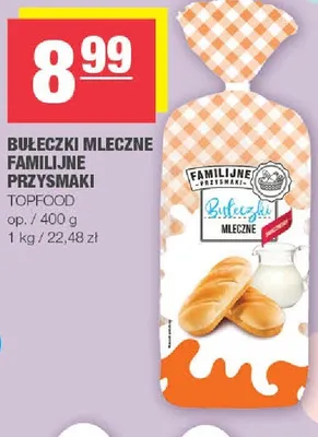 Bułeczki mleczne familijne promocja w SPAR