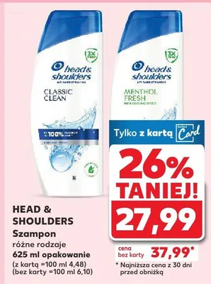 Szampon różne rodzaje promocja w Kaufland