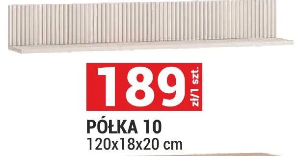 Półka 10 promocja w Merkury Market