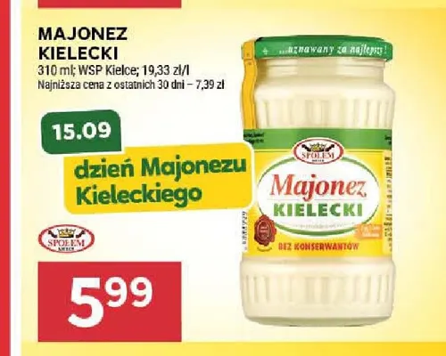 Majonez Kielecki promocja w Stokrotka