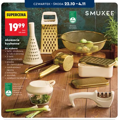 Ociekacz na sztućce Smukee promocja w Biedronka