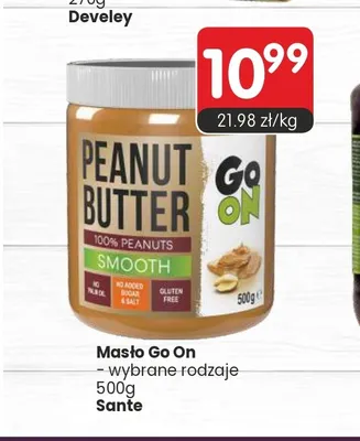 Masło orzechowe Smooth Go On promocja w Market Point