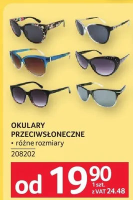 Okulary przeciwsłoneczne różne rozmiary 208202 promocja w Selgros