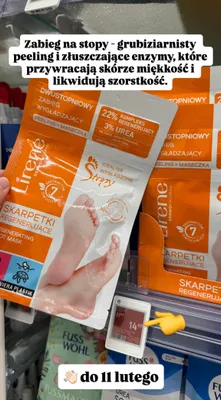 Skarpetki regenerujące do stóp promocja w Rossmann