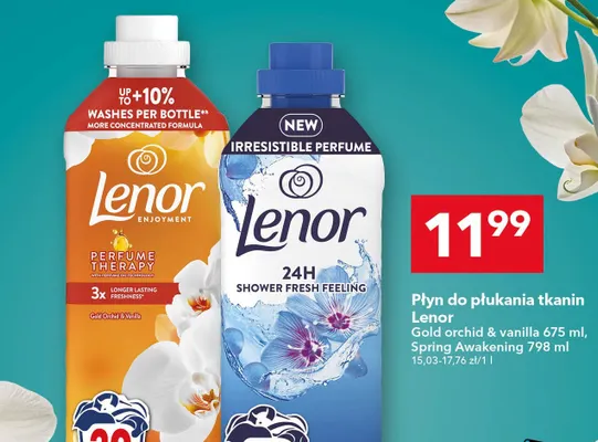 Płyn do płukania tkanin Lenor Spring Awakening promocja w LEWIATAN