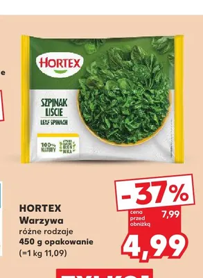 Warzywa różne rodzaje Hortex promocja w Kaufland