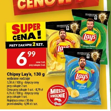 Chipsy ziemniaczane Fromage Lay's promocja w Twój Market