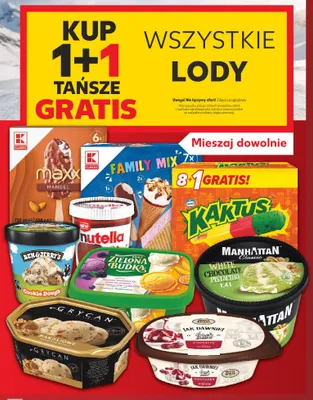 Lody Kaktus 9-pak promocja w Kaufland