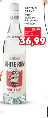 Rum Captain Grand White Rum promocja w Kaufland