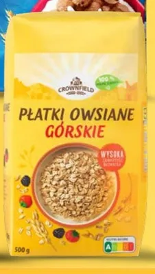 Płatki owsiane górskie promocja w Lidl