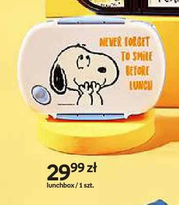 Lunchbox Snoopy promocja w Empik