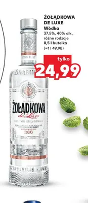 Wódka Żołądkowa de Luxe promocja w Kaufland