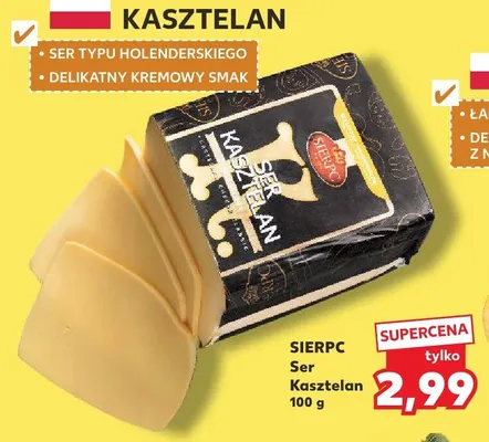 Ser Kasztelan Sierpc promocja w Kaufland