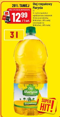 Olej rzepakowy promocja w POLOmarket