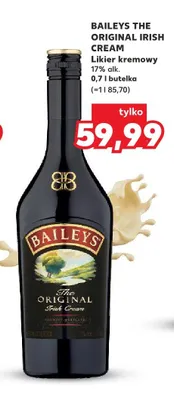 Likier kremowy Baileys The Original Irish Cream promocja w Kaufland