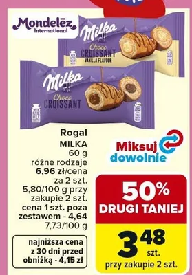 Rogal Choco Croissant waniliowy promocja w Carrefour Market