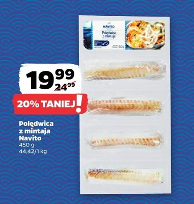 Polędwica z mintaja promocja w Netto