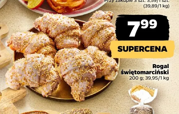 Rogal świętomarciński promocja w Netto