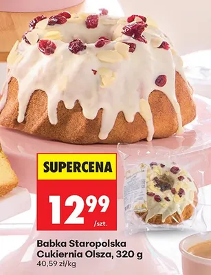 Babka staropolska cukiernia promocja w Biedronka