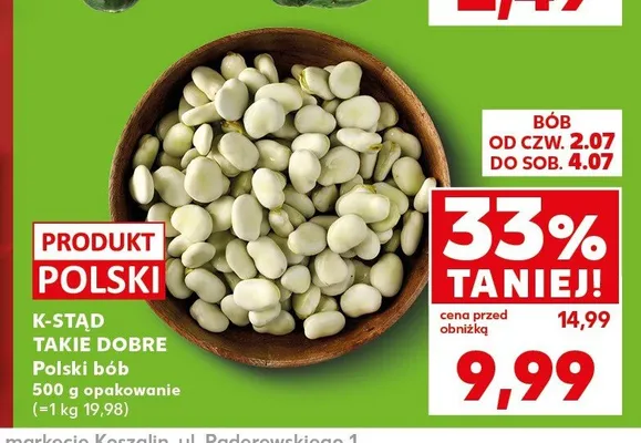 Bób Polski promocja w Kaufland