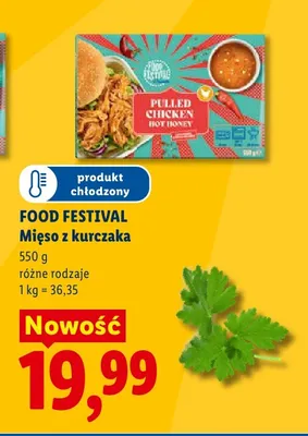 Mięso z kurczaka Food Festival promocja w Lidl