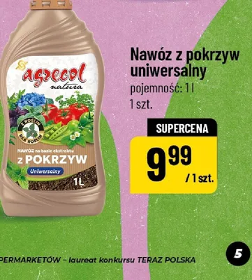 Nawóz z pokrzyw uniwersalny Agrecol promocja w POLOmarket
