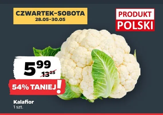 Kalafior promocja w Netto