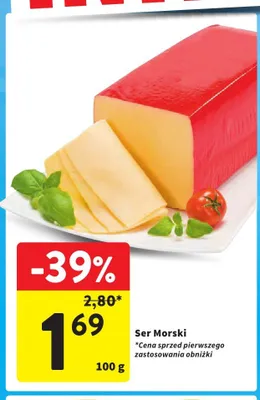 Ser Morski promocja w Intermarche