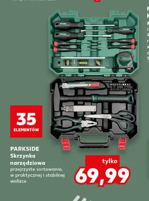 Skrzynka narzędziowa Parkside promocja w Kaufland