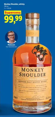 Whisky Monkey Shoulder promocja w Lidl