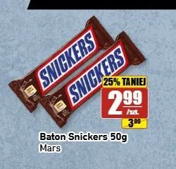 Baton Snickers Mars promocja w API Market