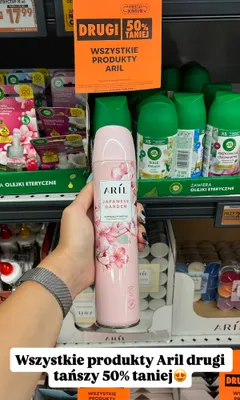 Odświeżacz powietrza Aril Japanese Garden promocja w Biedronka