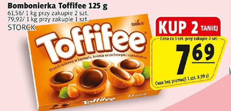 Bombonierka Toffifee promocja w Prim Market