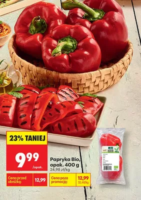 Papryka Bio Go Bio promocja w Biedronka