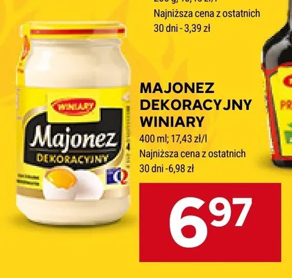 Majonez Dekoracyjny Winiary promocja w Stokrotka