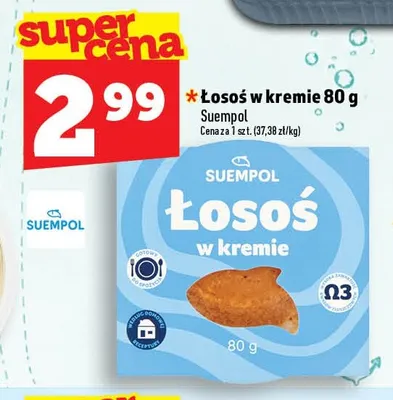 Łosoś w kremie Suempol promocja w TOPAZ